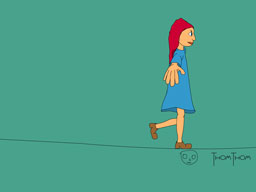 image dessin anim chaperon